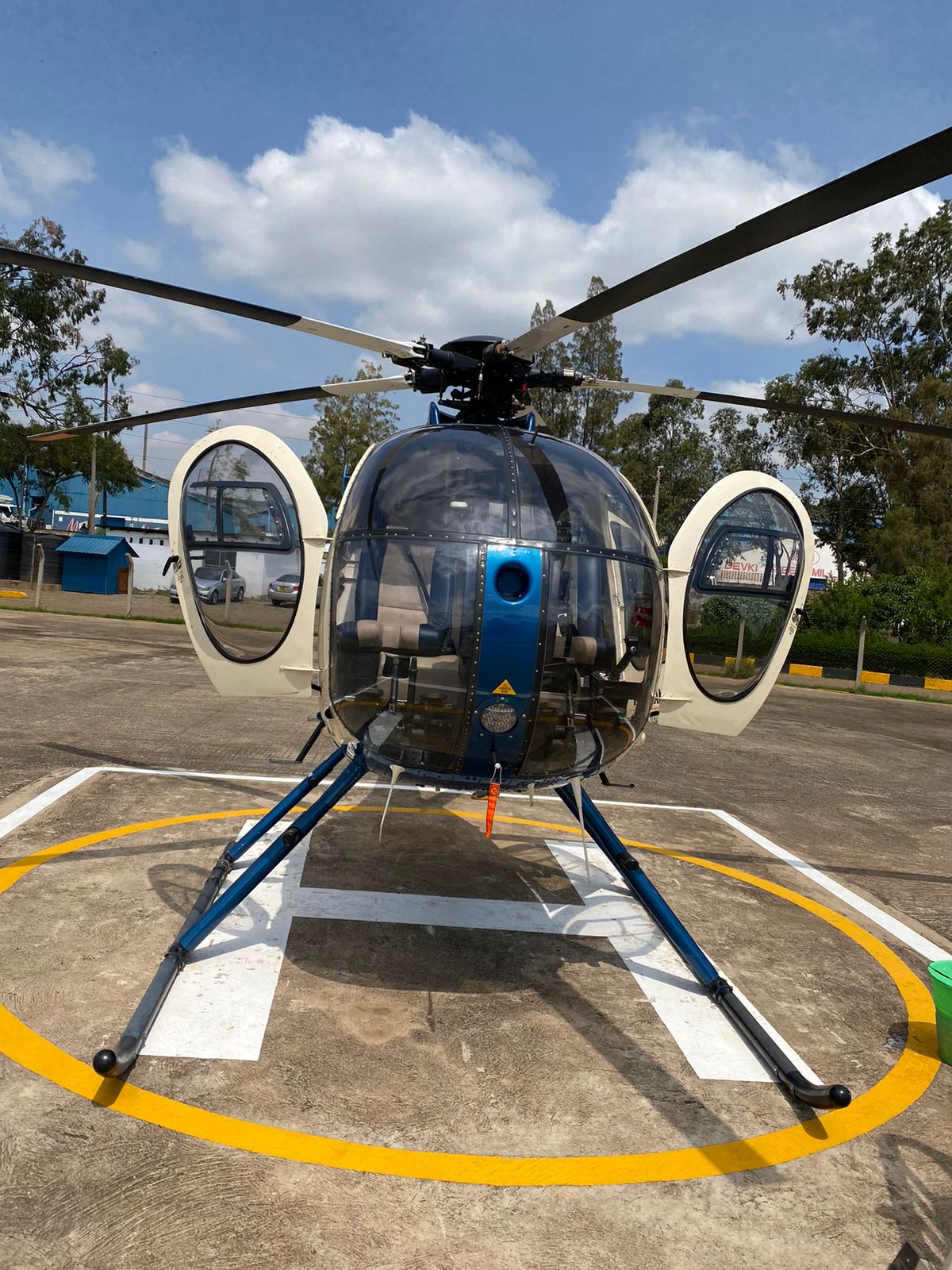 Kenya helicopter tour
