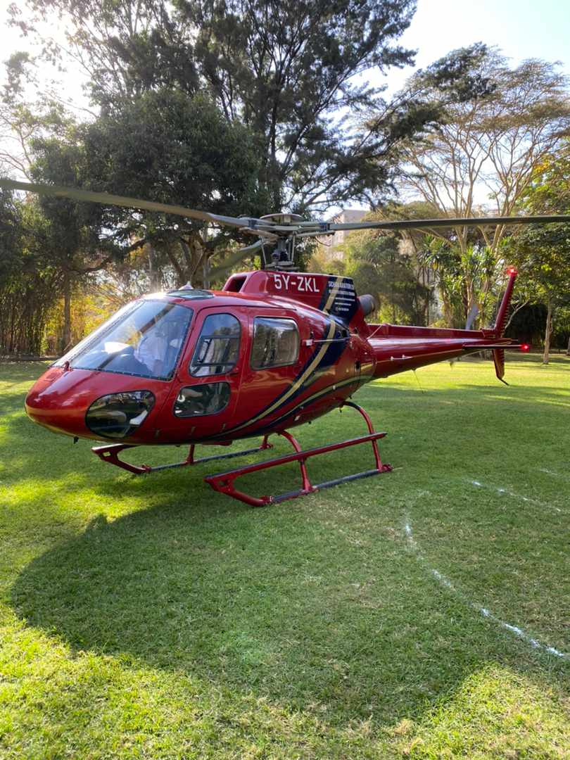 Kenya helicopter tour